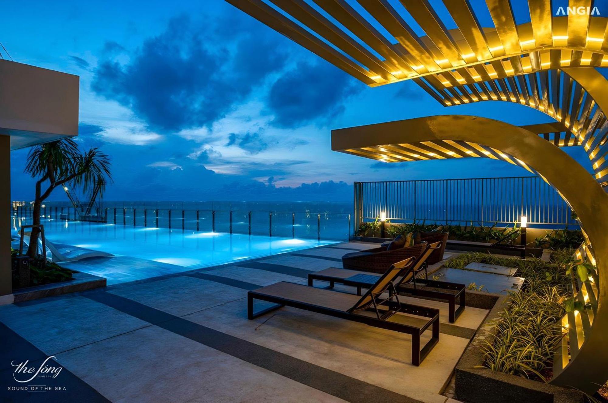 The Song Vung Tau Apartment Homestay Can Ho Bien Kültér fotó